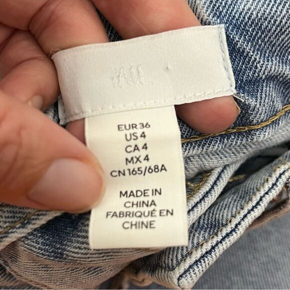 H&M Relaxed Leg Straight Jeans 4 - Picture 6 of 7